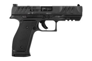 Walther PDP SF steel frame 9mm pistol, black.